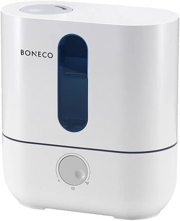 Ультразвуковий зволожувач повітря BONECO U200, 3,5 л, для кімнат до 50 м², з ароматизацією, LED-підсвіткою та фільтром, білий