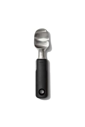 Ложка для морозива OXO Good Grips Robuste з нержавіючої сталі, вигнута, чорна, 26.7 см