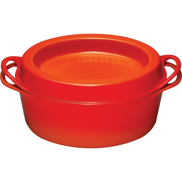 Чавунна гусятниця Le Creuset Doufeu, овальна, 32 см, для всіх плит і індукції, чорна