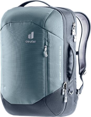 Рюкзак для подорожей Deuter AViANT Carry On Pro 36 л, бірюзово-синій, ручна поклажа