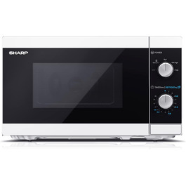 Мікрохвильова піч SHARP MS01EW 800Вт, 5 режимів, функція розморожування, біла
