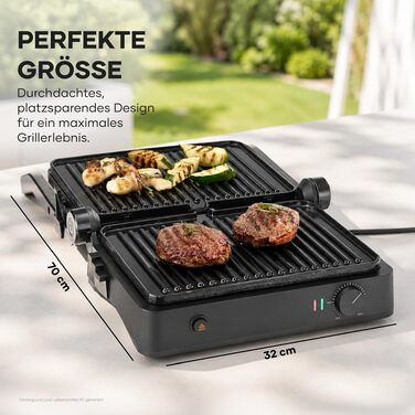 Контактний електрогриль 3-в-1 Severin Kontakt-Grill Sevini Flex, 2000W