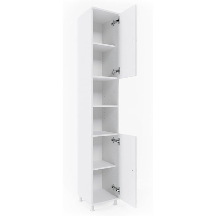 Шафа для ванної Vicco Fynn, біла, 30x190 см, вертикальна