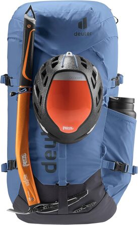 Жіночий експедиційний рюкзак Deuter Gravity Expedition 45+ SL, 45 л, синьо-сірий