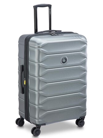 Валіза для подорожей DELSEY Paris Meteor Graphite L, великий XL тролей XL (50x32x78 см), розширювана, полікарбонат