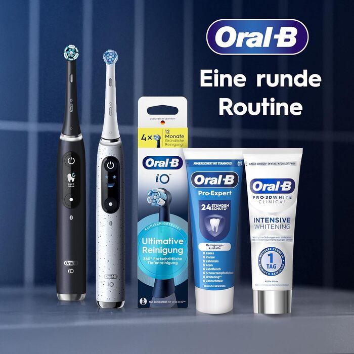 Електрична зубна щітка Oral-B Pro Series 1, чорна