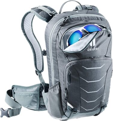Велосипедний рюкзак deuter Attack 16 з протектором, графітовий, 16 л