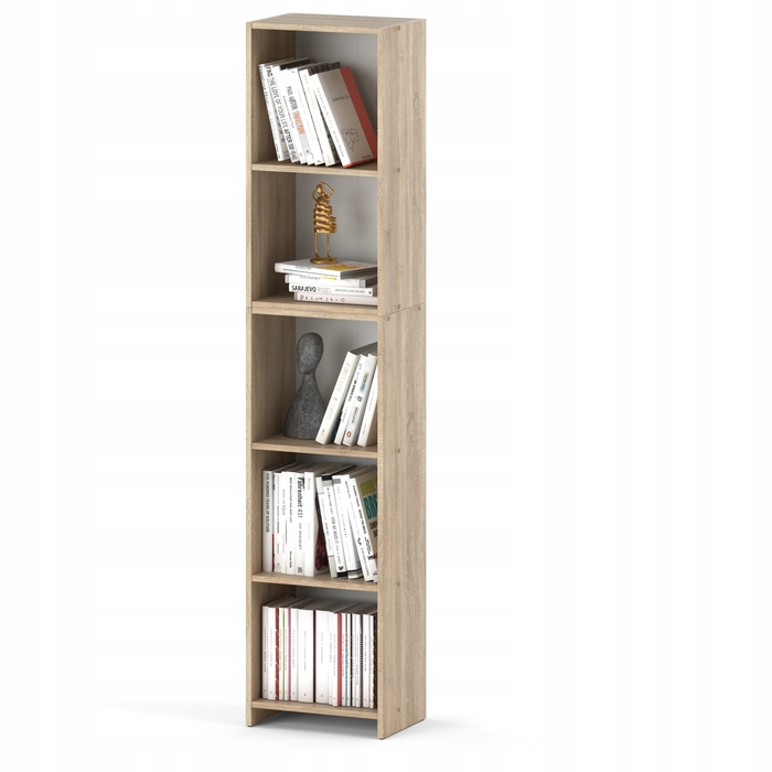 Стелаж Stiv-Meble 40 x 189,4 x 30,4 см, дуб сонома