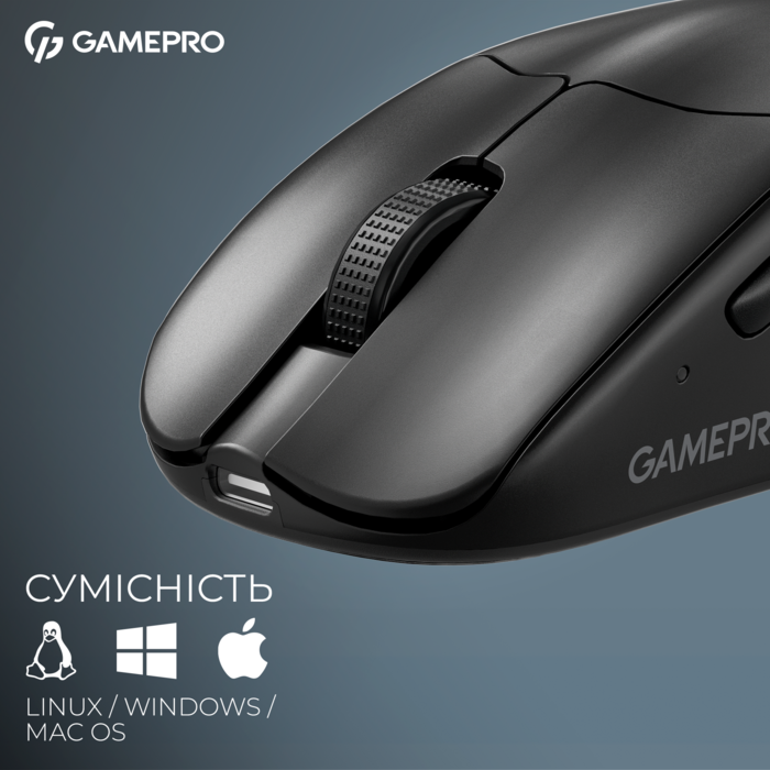 Бездротова миша GamePro Asgard Surt (GM017B)