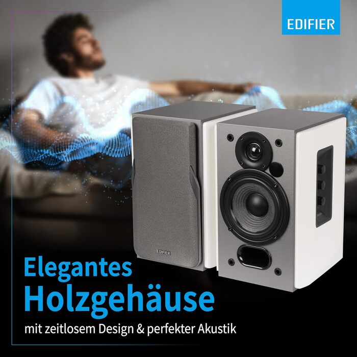 Акустична система Edifier Studio R1380DB 2.0 Bluetooth 5.1 (42 Вт) - для TV, ПК, смартфона