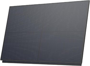 Сонячна панель Solarway 500W Full Black Bifacial Glass-Glass n-type, двосторонній фотоелектричний модуль з позитивною толерантністю (комплект 2 шт) для балконних електростанцій