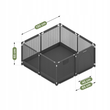 Вольєр TULANO Cozy 130 x 130 см