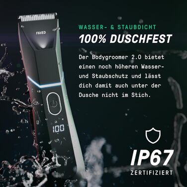 Philips Bodygroomer 2.0: Триммер для тіла та інтимної зони, водонепроникний, з LED-підсвіткою, Німеччина