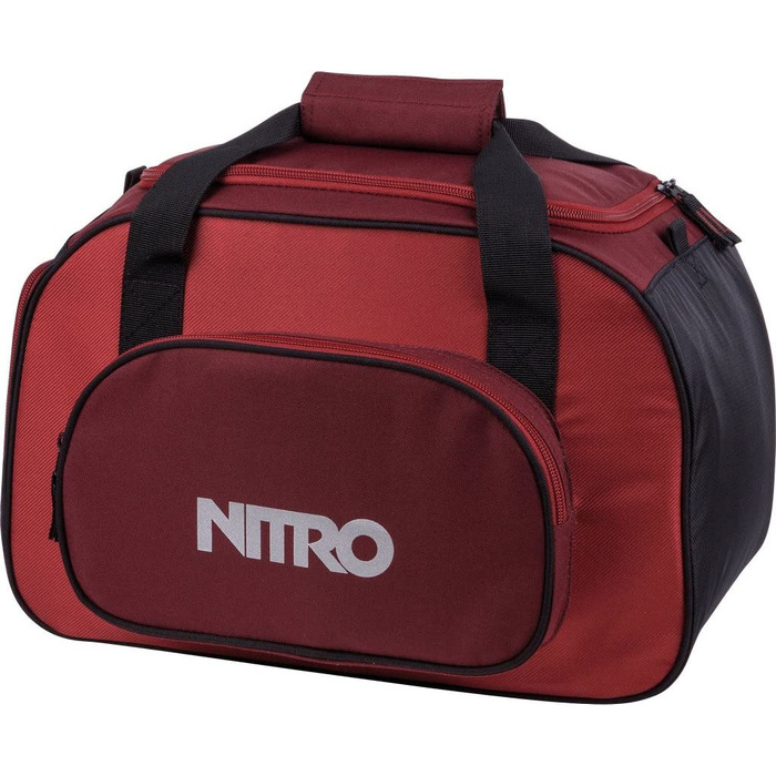 Дорожня спортивна сумка Nitro Duffle XS, 35 л, 40x23x23 см, для фітнесу, школи, подорожей, колір червоний (Chili)