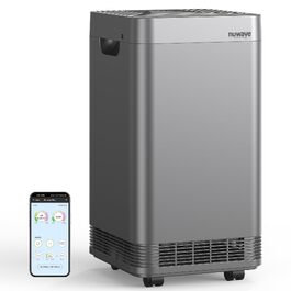 Очищувач повітря для дому Nuwave Forever Plus з багаторазовим мийним фільтром для приміщень до 30 м²