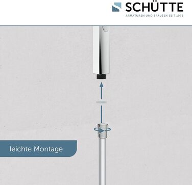 Душова лійка SCHÜTTE SAMOA RAIN, 3 режими, антикальк, 300 форсунок, хром, технологія Samtstrahl