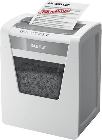 Шредер Leitz IQ Office P5 Mikroschnitt: 10 листів, для офісу, білий