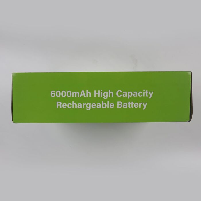 Портативний душ для кемпінгу Spopal 6000mAh з насосом і термометром, чорний, набір з душовою насадкою та 2-метровим шлангом для саду, авто, пляжу, домашніх тварин