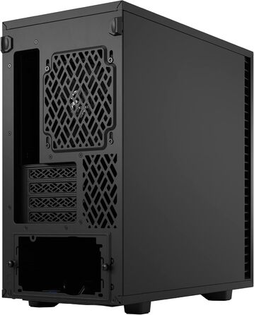 Корпус Fractal Design Define 7 Mini Black, алюміній/сталь, безшумний, Micro ATX, міні-тауер