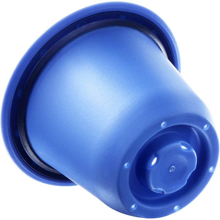 Bluecup багаторазові капсули для кави, сумісні з кавомашинами Nespresso (оригінал), набір з 6 капсул, багаторазові, для кавоварок