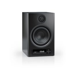 Nubert nuPro XS-4000 RC: Поличкові акустичні системи 2.0, Bluetooth aptX HD, чорні. Активні колонки Hi-Res аудіо