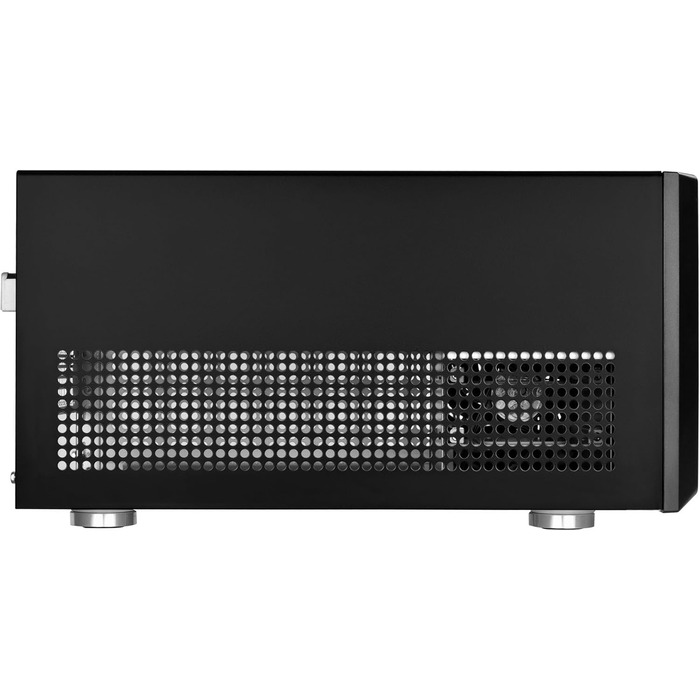 Комп'ютерний корпус SilverStone SST-SG11B Sugo Micro ATX Cube, чорний
