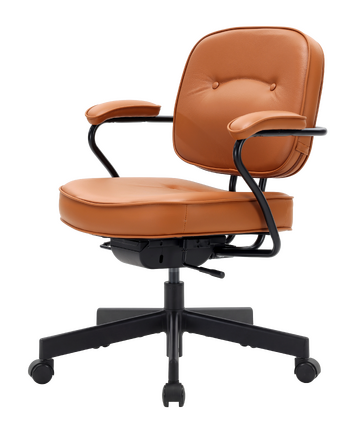Крісло офісне SIHOO L3C PVC Vintage Brown