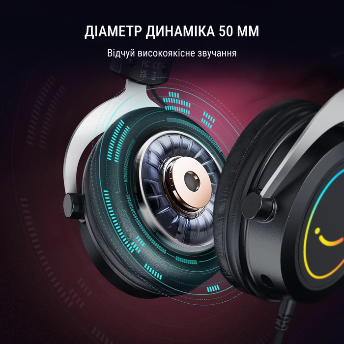 Гарнітура Fifine RGB H3P