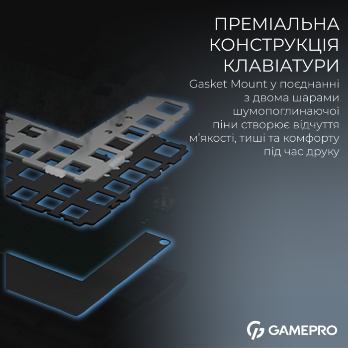 Дротова магнітна клавіатура Asgard Valhalla MAX (MK160B MAX) 75% Magnetic switches