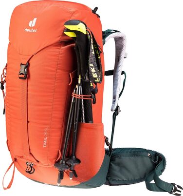 Жіночий туристичний рюкзак Deuter Trail 28 SL 28л, паприка-ліс