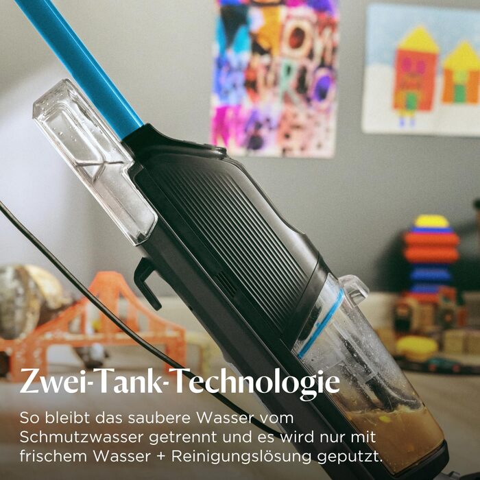 BISSELL CrossWave HF2: Миючий пилосос 2-в-1 для твердих підлог з кабелем