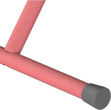 Сушарка для білизни Rörets Compact Rosé, 5,5 м, металева, компактна, гачки для зберігання, 90x32x83 см, шведська якість