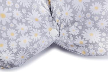 Подушка для годування та вагітних Ceba Baby Kamille XXL, 190 см, 100% бавовна, ортопедична, сертифікат OEKO-TEX