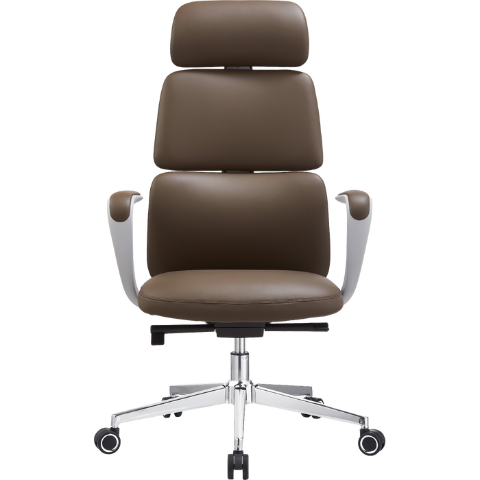 Крісло офісне OfficePro Delicate OC690BR Brown PVC