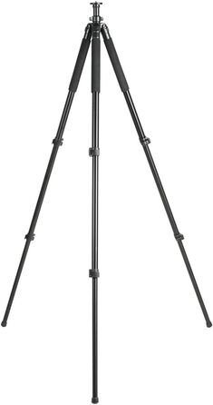 Професійний штатив Walimex Pro FT-665T, надзвичайно стабільний, вантажопідйомність 12 кг, 3 секції, діаметр ніжок 32/28/24 мм, 3 пінні ручки, рівень і компас, з великою сумкою, висота 185 см