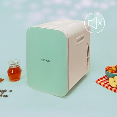 Міні-холодильник Cecotec Bolero MiniCooling 20L Bahamas Mint, для авто і дому, охолодження та нагрів, регульована температура 7-65°C, 12-220В