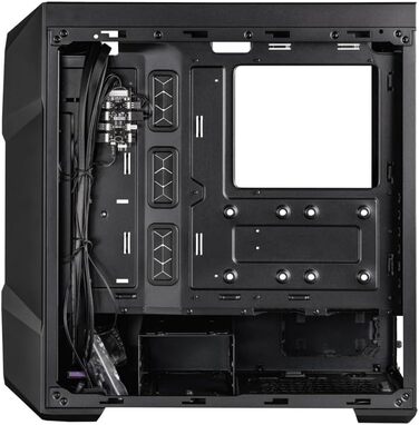 Корпус Cooler Master MasterBox TD500 Mesh V2 E-ATX, чорний, з тессельованою сіткою, 3×120 мм ARGB-вентилятори, скляна бокова панель, USB Type-C 10 Гбіт/с, знімна верхня кришка, мід-тауер