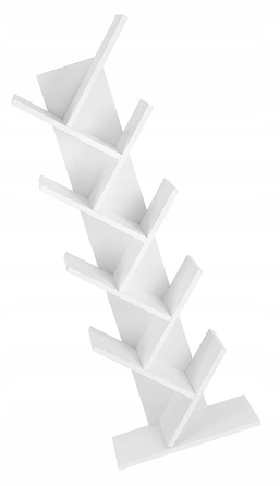 Стелаж Songmics, білий (50 x 141,5 x 25 см)