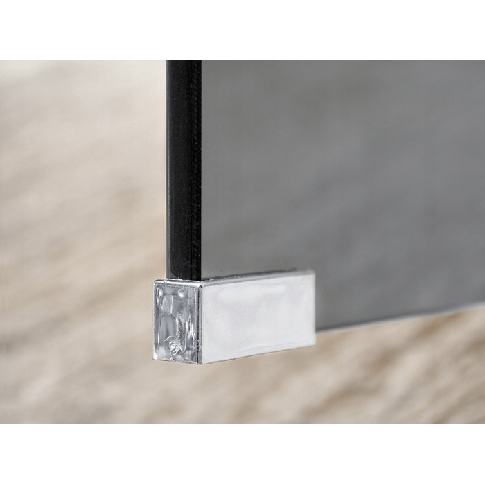 Журнальний стіл Mebel-Partner прямокутний 110 x 60 x 40 см, антрацит/графіт/сірий