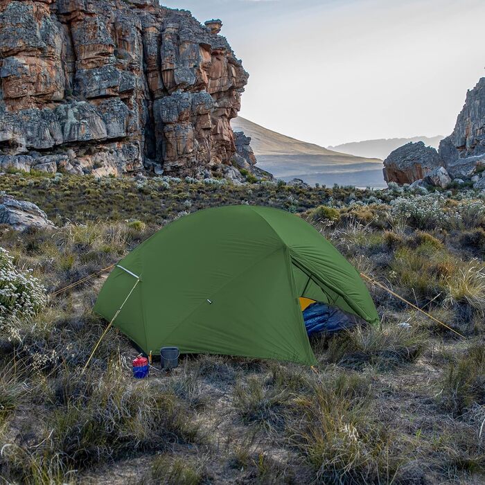 Намет Naturehike Mongar ультралегкий для 2 осіб, водонепроникний та вітростійкий купольний, компактний для кемпінгу, рюкзака, фестивалю