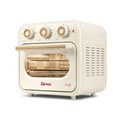 Фритюрниця Girmi FG28 Ecofrit 14L з функцією мультиварки, 1300W, 14 літрів, білий