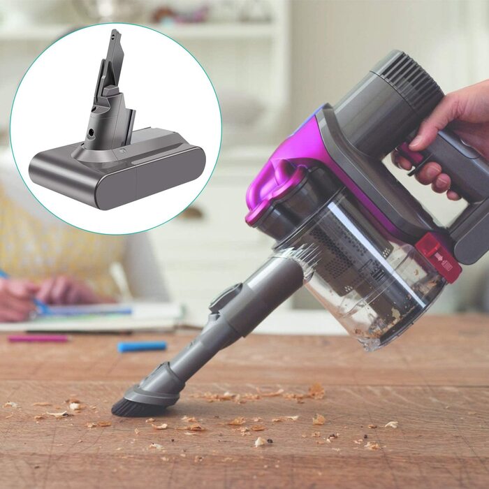 Акумулятор ARyee 4600mAh для пилососів Dyson V7 Trigger, Animal, Fluffy, Motorhead