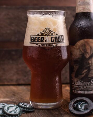 Набір пивних келихів WACKEN BRAUEREI 3 шт. для стауту, IPA, Pale Ale - 300/500 мл, Craft Beer, придатні для мийки в посудомийній машині