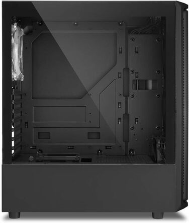 Корпус для ПК Sharkoon SK3 RGB з підсвіткою, ATX, чорний
