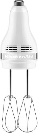 Ручний міксер KitchenAid Classic 5KHM5110EWH, 5 швидкостей, білий
