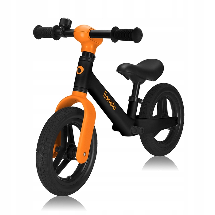 Легкий біговель для дітей з регулюванням Lionelo LO-TONI BLACK ORANGE