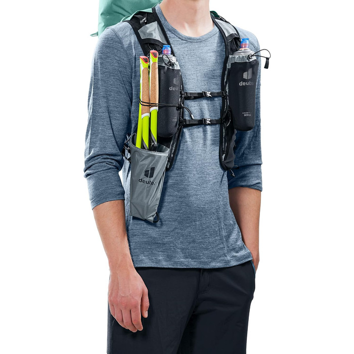 Рюкзак Deuter Vertrail 16 водонепроникний альпіністський 16 л блакитно-графітовий