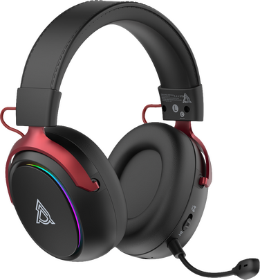 Бездротова ігрова гарнітура Ajazz AHM10 Max Black (AHM10-MAX-B)